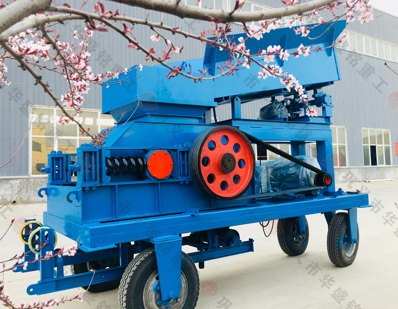 小型移動式對輥破碎機(jī)設(shè)備優(yōu)勢，型號選擇